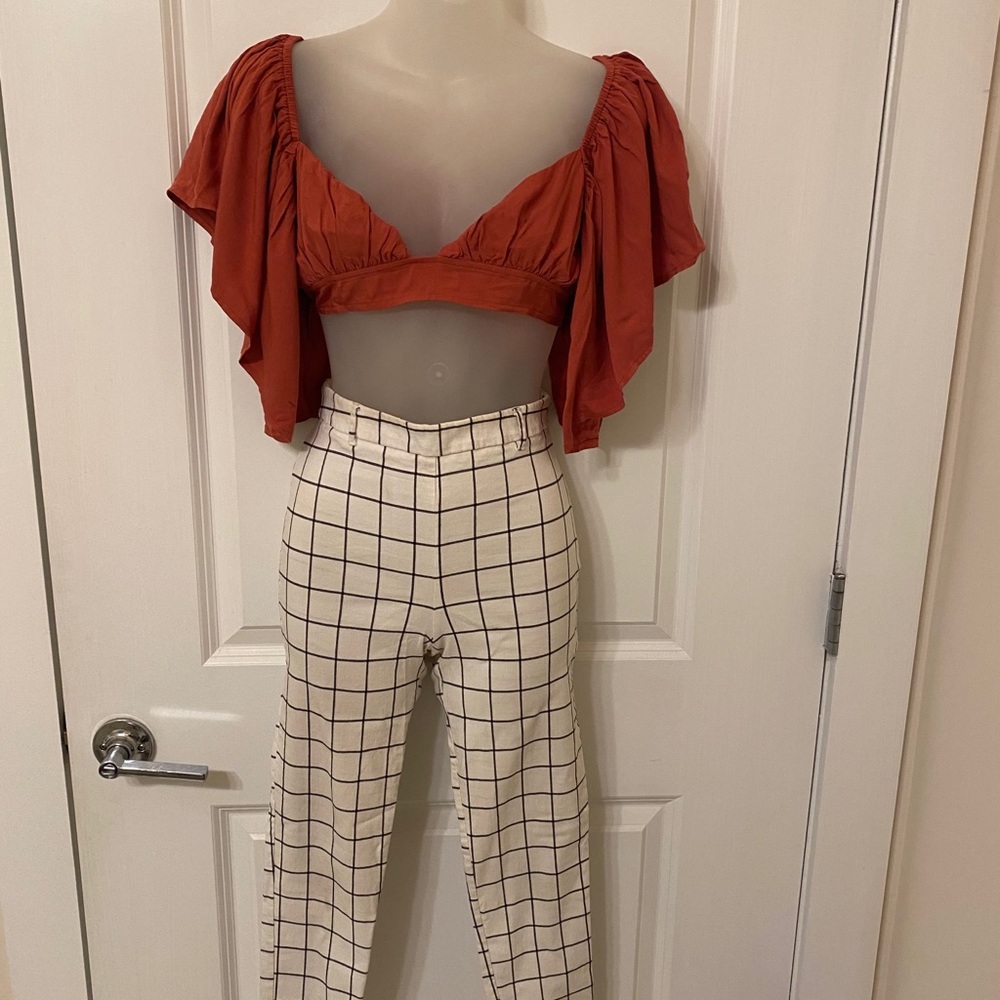 Rust Crop Top